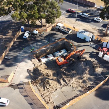 NEW SERVICE STATION CONSTRUCTION